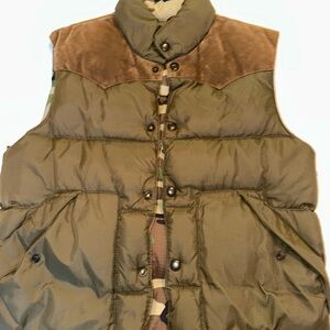 Olive Green Puffer Vest
